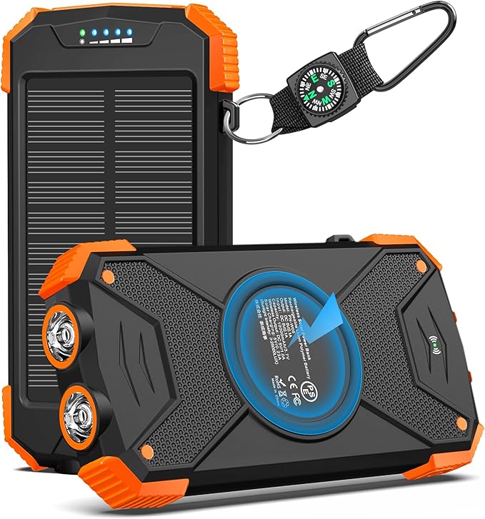 Carregador Solar de Emergência Rivanta®