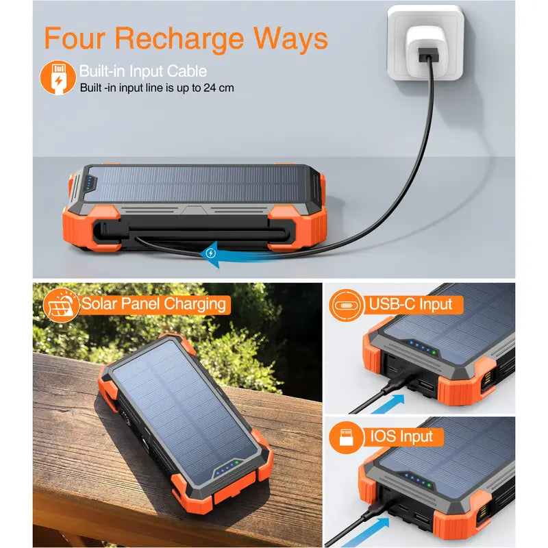 Carregador Solar de Emergência Rivanta®